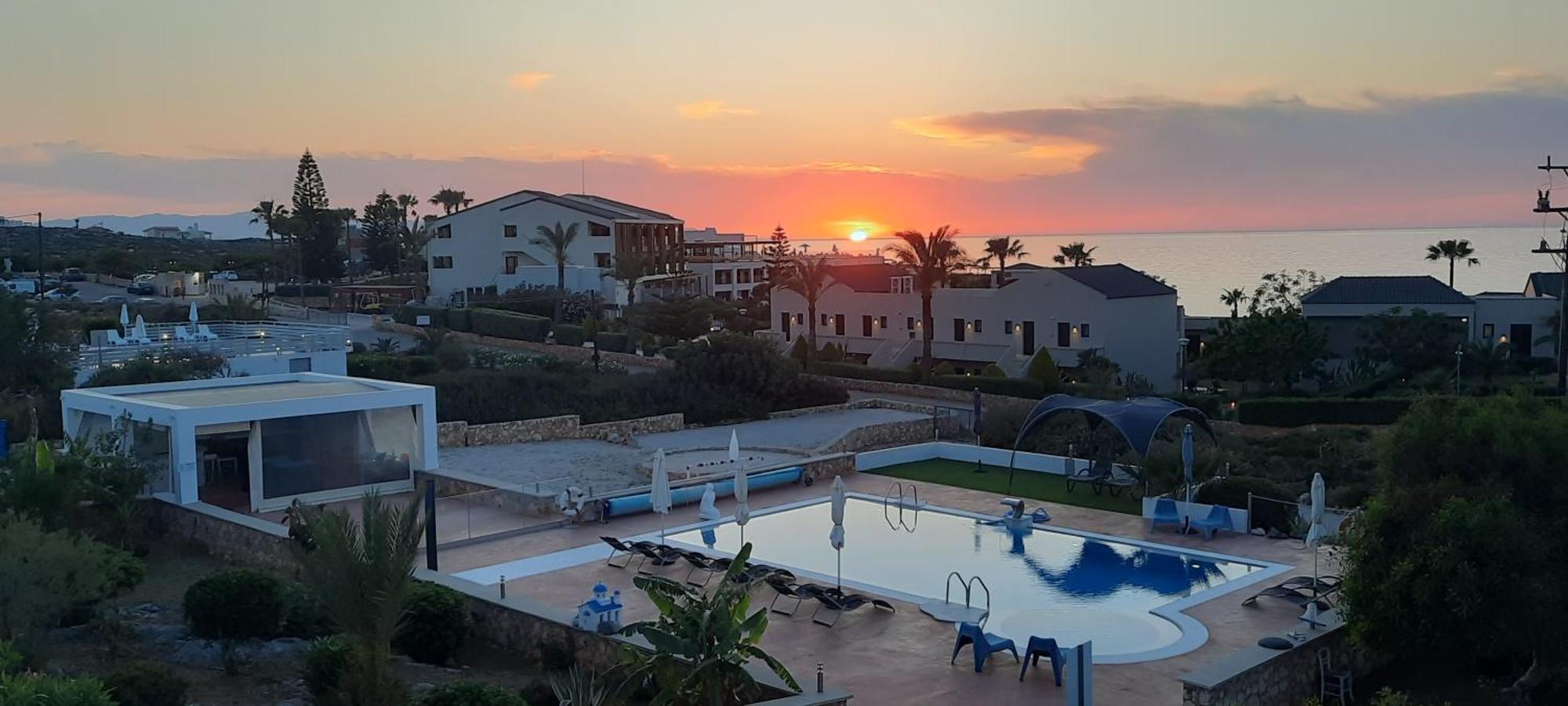 Poseidon Suites Hotel Stavrós Exterior foto